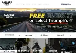 Sites similar to cascademoto.com