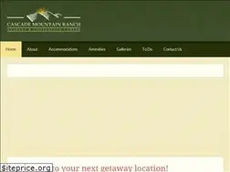 Sites similar to cascaderanch.org