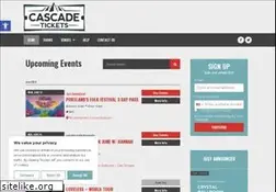 Sites similar to cascadetickets.com