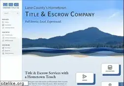 Sites similar to cascadetitle.com