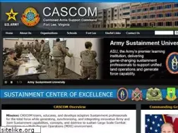Sites similar to cascom.army.mil