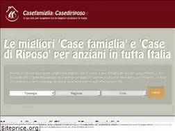 Sites similar to casefamigliaecasediriposo.it