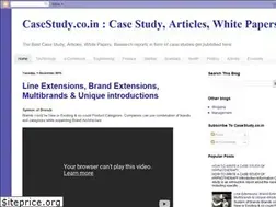 Sites similar to casestudy.co.in