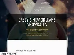 Sites similar to caseys-snowballs.com