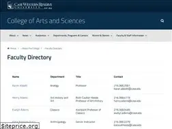 Sites similar to casfaculty.case.edu