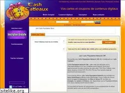 Sites similar to cash-cadeaux.com
