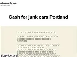 Sites similar to cash2junkcarz.com