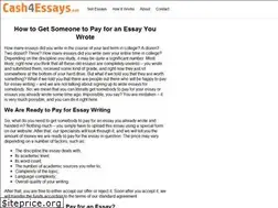 Sites similar to cash4essays.net
