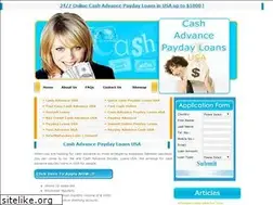 Sites similar to cashadvancepaydayloansusa.com