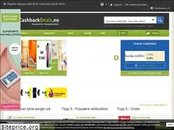 Sites similar to cashbackdeals.no