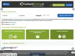 Sites similar to cashbackkorting.nl