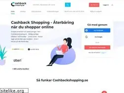 Sites similar to cashbackshopping.se
