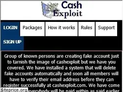 Sites similar to cashexploit.com
