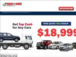 Sites similar to cashforcarremovals.com.au