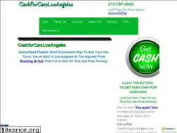 Sites similar to cashforcarslosangeles.com