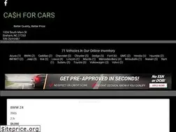 Sites similar to cashforcarsnc.com