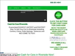 Sites similar to cashforcarsriverside.com