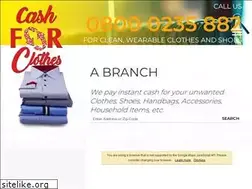 Sites similar to cashforclothes.org.uk