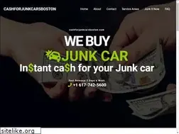 Sites similar to cashforjunkcarsboston.com