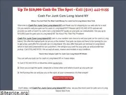 Sites similar to cashforjunkcarslongislandny.com