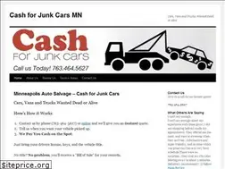 Sites similar to cashforjunkcarsmn.com
