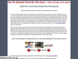 Sites similar to cashforjunkcarsnashvilletn.com