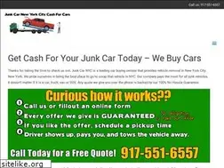 Sites similar to cashforjunkcarsnyc.com