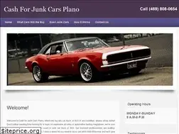 Sites similar to cashforjunkcarsplano.com