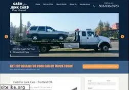Sites similar to cashforjunkcarsportland.com