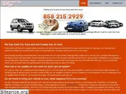 Sites similar to cashforjunkcarssandiego.com