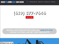 Sites similar to cashforjunkcarssandiego.org