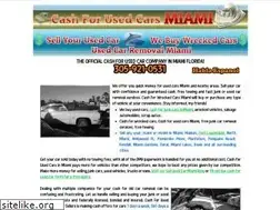 Sites similar to cashforusedcarsmiami.com