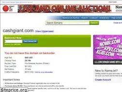 Sites similar to cashgiant.com