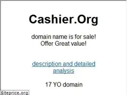 Sites similar to cashier.org