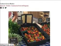 Sites similar to cashiersgreenmarket.com
