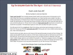 Sites similar to cashjunkcarsny.com