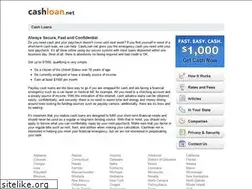 Sites similar to cashloan.net