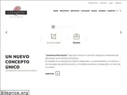Sites similar to cashmeredecoracion.com