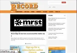 Sites similar to cashmerevalleyrecord.com