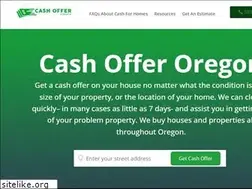 Sites similar to cashofferoregon.com