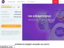 Sites similar to cashpoint.ua
