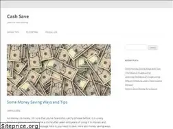 Sites similar to cashsave.org