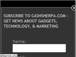 Sites similar to cashsherpa.com