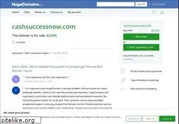 Sites similar to cashsuccessnow.com