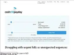 Sites similar to cashtillpayday.co.nz