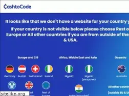 Sites similar to cashtocode.com