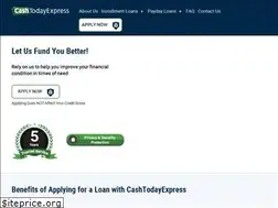 Sites similar to cashtodayexpress.com