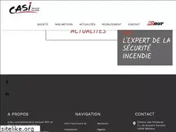 Sites similar to casi-incendie.fr