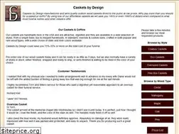 Sites similar to casketsbydesign.com