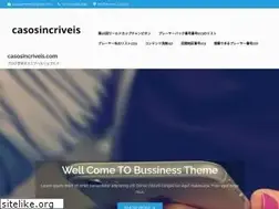 Sites similar to casosincriveis.com
